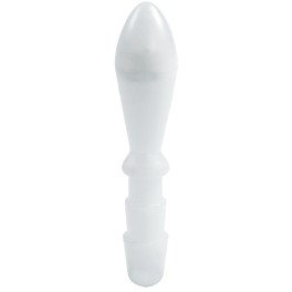 VAC-U-LOCK • Frosted Handle with Clear Anal Plug
